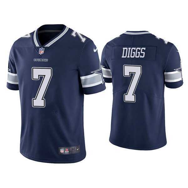 Youth Dallas Cowboys #7 Trevon Diggs Navy Vapor Untouchable Limited Stitched Jersey->youth nfl jersey->Youth Jersey